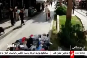 زباله‌ها ازمیر را اشغال کردند + ویدئو