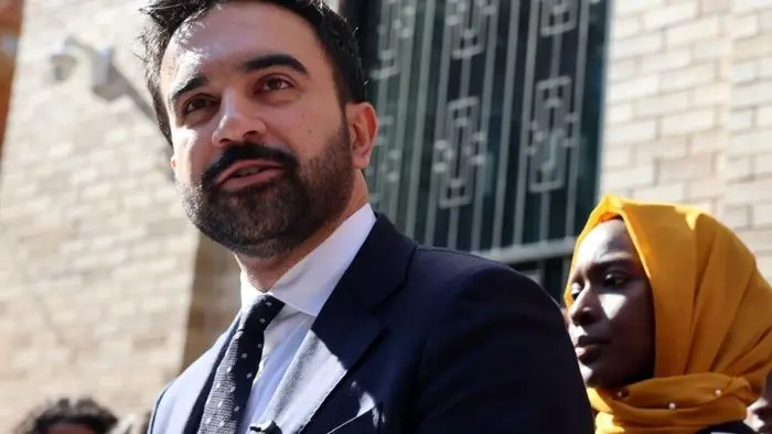 ممدانی در تالار شهر