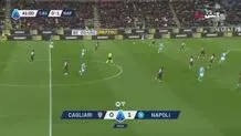 خلاصه بازی کالیاری و ناپولی+ ویدئو