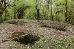 کشف یک شی‌ء سفالی تاریخی در حین یک عملیات تدفین در رودسر