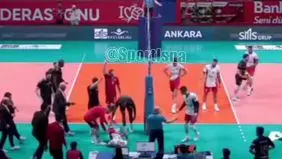 مصدومیت شدید کاپیتان تیم ملی والیبال در ترکیه