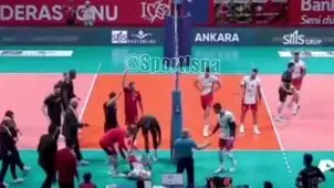 مصدومیت شدید کاپیتان تیم ملی والیبال در ترکیه