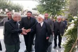 مراسم یادبود برادر ناطق‌نوری برگزار شد