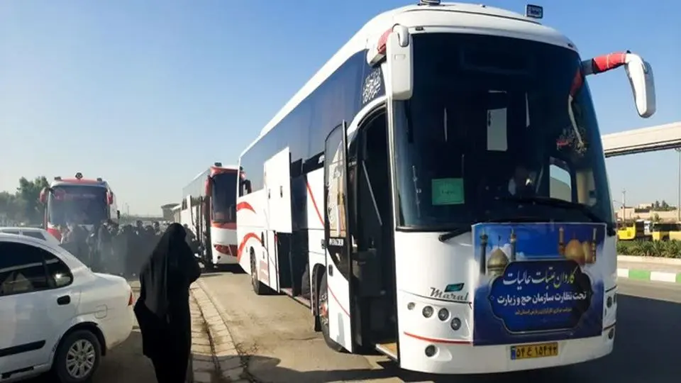 ارائه خدمات حمل و نقل به زائرین اربعین با توافق عراق


