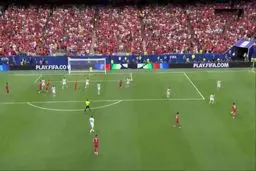گل اول پرتغال به ازبکستان+ ویدئو