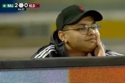 هدیه جالب عربستان به توپ جمع کن مضروب