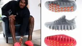 دمپایی‌هایی که تمرکز فوتبالیست‌ها را بالا می‌برد/ چرا انگلیس از این کفش‌ها استفاده می‌کند؟