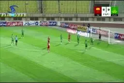 گل اول فولاد به شمس آذر+ ویدئو