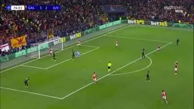 گل چهارم گالاتاسرای به یوونتوس+ ویدئو