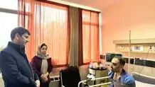 وزیر ارتباطات از مجروحان حمله اخیر آمریکا و اسرائیل به یکی از مراکز ارتباطی کشور عیادت کرد