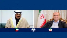 گفتگوی تلفنی پزشکیان و امیر کویت