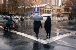 بارش باران و برف و وزش باد شدید در این مناطق امروز ۸ فروردین