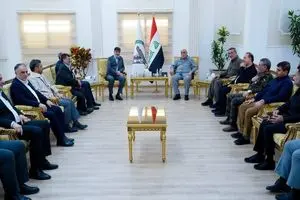 دیدار رادان با رییس سازمان حشدالشعبی