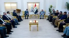 دیدار رادان با رییس سازمان حشدالشعبی