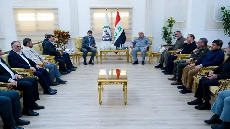 دیدار رادان با رییس سازمان حشدالشعبی
