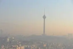 شاخص آلودگی هوای تهران امروز سه‌شنبه ۲۰ آبان ۱۴۰۴