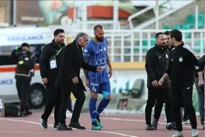 اتفاق تلخ برای استقلال؛ چشمی مصدوم شد