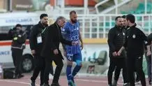 اتفاق تلخ برای استقلال؛ چشمی مصدوم شد