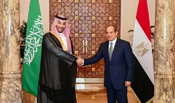 درخواست مهم السیسی از بن‌سلمان درباره ایران و یمن
