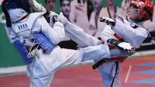 درگیری  در مسابقات تکواندوی خردسالان / حمله یک مرد به بانوان!

