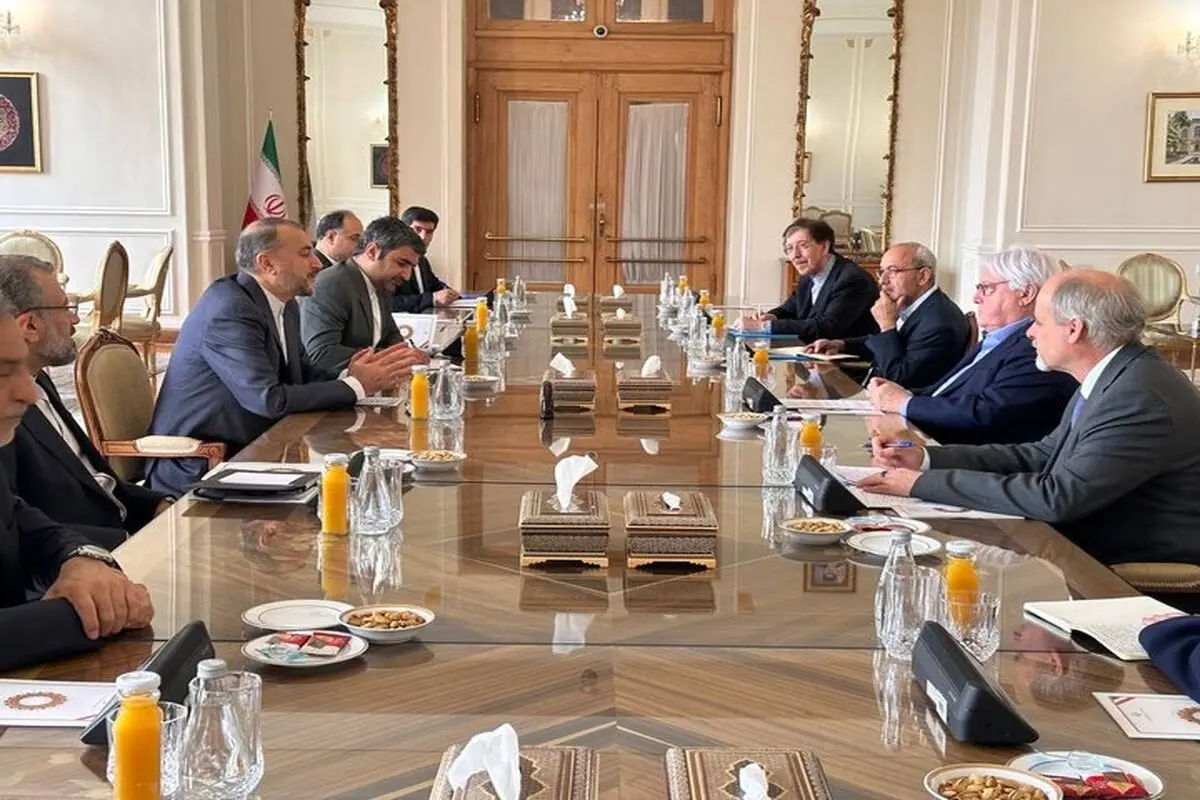 Iran's Amir-Abdollahian, UN's Griffiths hold talks in Tehran
