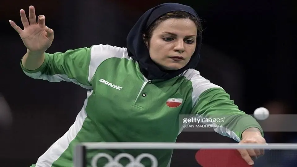 ندا شهسواری در مسابقات تنیس روی میز حذف شد