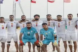 پیروزی پرگل ساحلی‌بازان ایران مقابل موریتانی