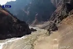 وضعیت سد کرج پس از کاهش ۸۵ درصدی ذخیره + ویدیو