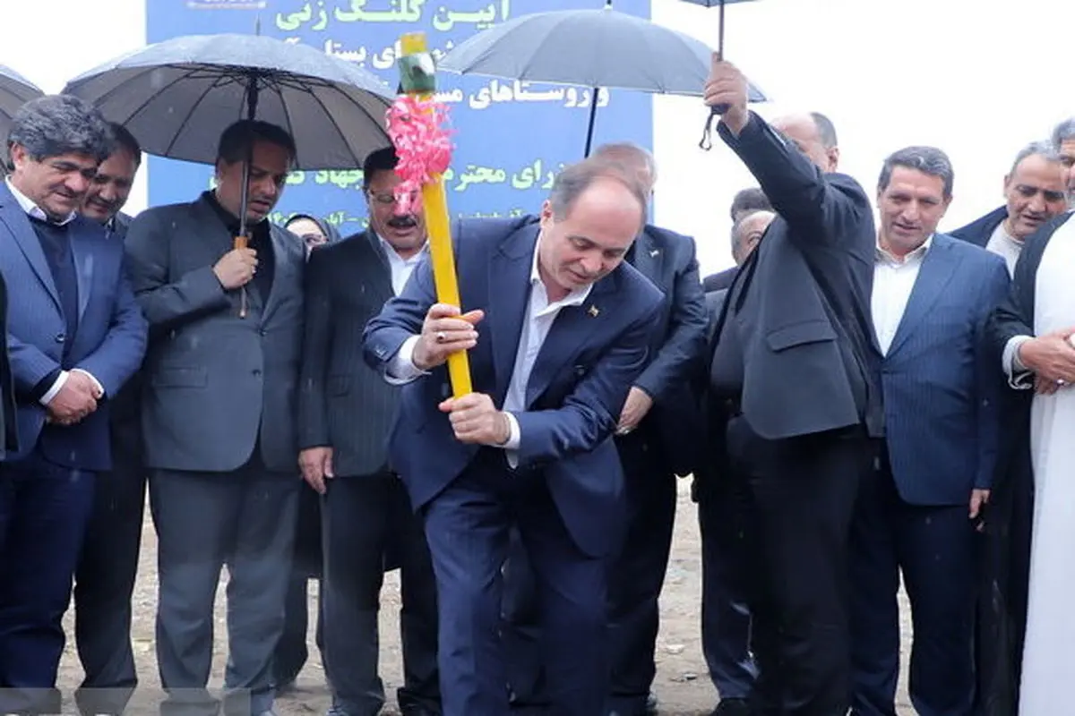 دو وزیر دولت پزشکیان دست به کلنگ شدند + عکس