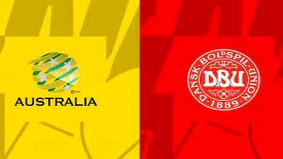 ترکیب دو تیم ملی دانمارک و استرالیا اعلام شد