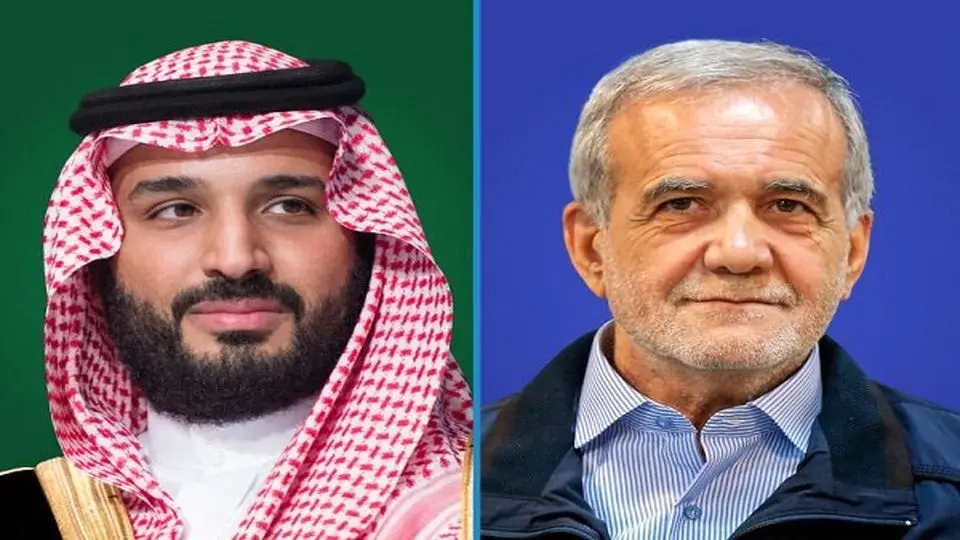 گفت‌وگوی تلفنی بن سلمان و پزشکیان/ ولیعهد عربستان پیروزی رئیس جمهور منتخب را تبریک گفت