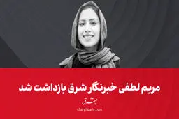 مریم لطفی، خبرنگار شرق بازداشت شد