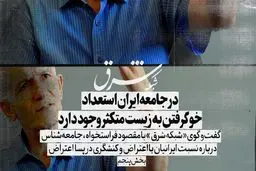 در جامعه ایران استعداد خو گرفتن به زیست متکثر وجود دارد