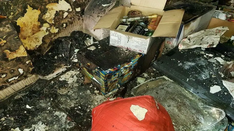 انفجار هولناک مواد محترقه در زنجان