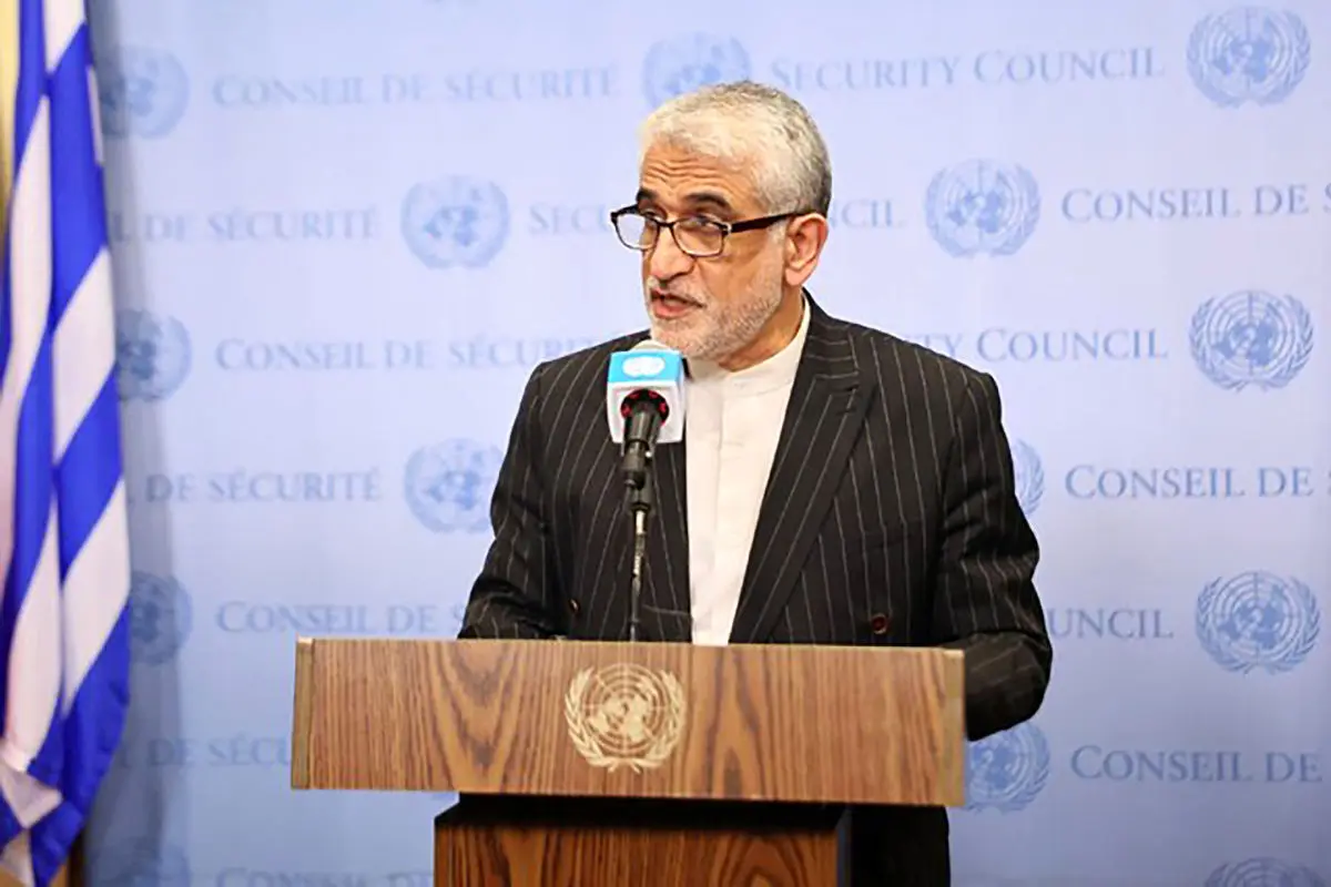 واکنش نماینده ایران در سازمان ملل به حملات اخیر آمریکا به ایران: هدف قرار دادن مکرر اماکن غیر نظامی، به ویژه شبکه‌های حیاتی حمل و نقل جاده‌ای و ریلی، جنایت جنگی است