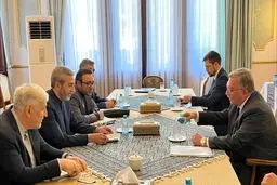 باقري یجتمع مع اولیانوف في فیینا