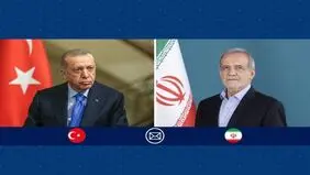 پیام پزشکیان به اردوغان؛ آماده گسترش همکاری با ترکیه برای تأمین منافع مشترک هستیم