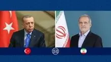 پیام پزشکیان به اردوغان؛ آماده گسترش همکاری با ترکیه برای تأمین منافع مشترک هستیم