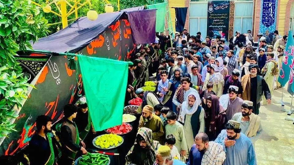 مراسم اربعین در هلمند+ ویدئو
