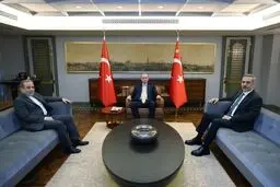 دیدار و گفت‌وگوی عراقچی با اردوغان در استانبول