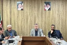 جلسه ارکان اطلاع‌رسانی دولت با حضور علی مدنی‌زاده