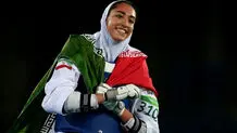 تقدیر از کیمیا علیزاده در قلب تهران