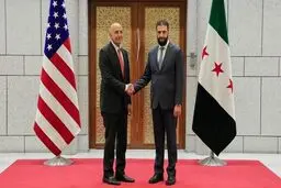 فرستاده آمریکا با الجولانی دیدار کرد