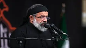 این مداح معروف به مراسم ختم خانواده سقاب اصفهانی رفت + عکس