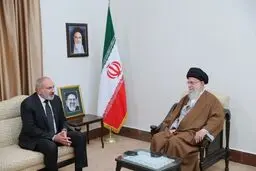 دیدار نیکول پاشینیان با رهبر انقلاب برای عرض تسلیت دولت ارمنستان/ ویدئو