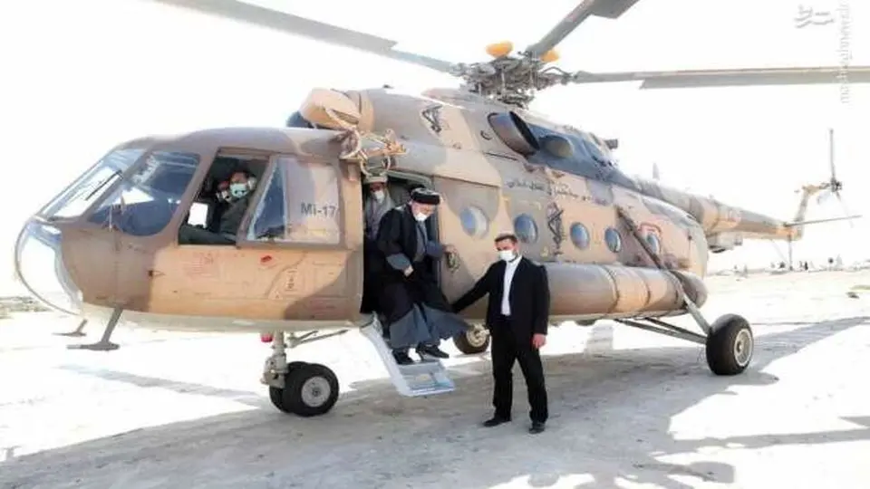 تعرض المروحیة التی تقل الرئیس الإیرانی لحادث فی محافظة أذربیجان الشرقیة