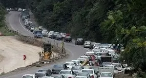 جاده چالوس دوباره یک طرفه شد