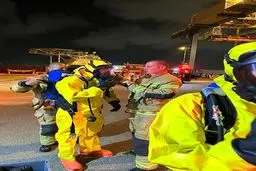 Massive fire breaks out at logistics complex in Haifa