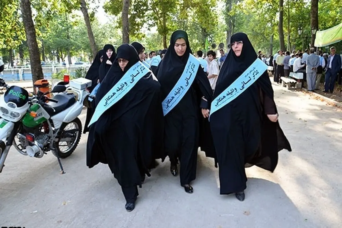 انجام اولین مانور «تذکر لسانی» برای حجاب