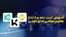 آموزش  ثبت نام در 3 تا از بهترین صرافی های خارجی